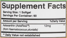 Load image into Gallery viewer, Astaxanthin 12mg -60 Soft Gel-<font color=red> 6 Bottles</font>