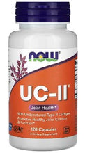 Load image into Gallery viewer, NOW Supplements, UC-II Type II Collagen - 60 Veg Capsules/Bottle